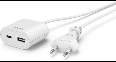 Hama 00223204 oplader voor mobiele apparatuur Wit AC Binnen