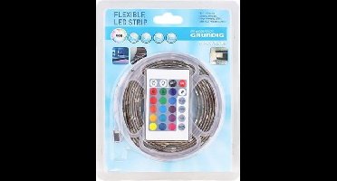 LED strip verlichting | Flexibele zelfklevende strip | Inclusief remote control | 3 meter