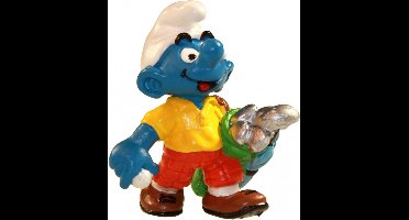 Golfer - De smurfen - speelfiguur van golf smurf (5 cm) - Schleich.