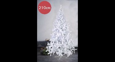 Kunstkerstboom "Quebec" Wit -210cm