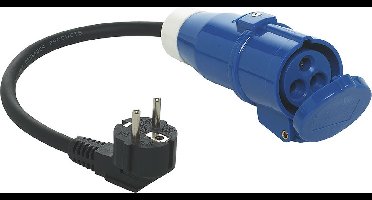 Adapter Schuko stekker naar CEE stopcontact