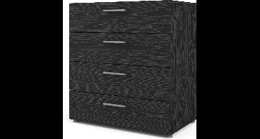 Giga Living Ladekast Pepe - Zwart - 80x44x68cm