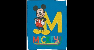 Disney Mickey Mouse Fleece deken Good Days - 110 x 140 cm - Polyester