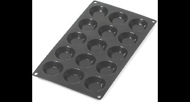 Lékué Bakvorm 15 Tartelettes - Siliconen - Black
