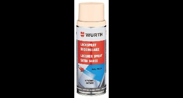 Wurth - Lakspray nitroalkydkwaliteit, zijdeglans - lakspray, zijdemat inhoud 400 ml