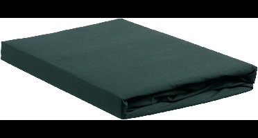 Ambiante Katoen - Topper Hoeslaken - 200x200 - Donker Groen