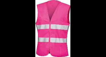 Scoby - Veiligheidshesje - Reflecterend - Veiligheidsvest voor Hardlopers - Fietsers - Zichtbaarheid - Maat L - Roze