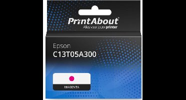 PrintAbout huismerk Inktcartridge C13T05A300 Magenta Hoge capaciteit geschikt voor Epson