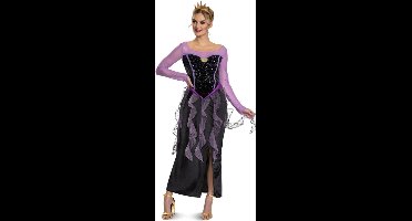 Smiffys - Disney Villains Ursula Classic Kostuum jurk - XS/S - Multicolours