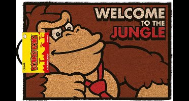 Nintendo - Donkey Kong - "Welcome To The Jungle" Deurmat 40x60cm