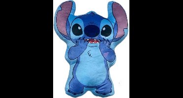 Disney Stitch Kussen – Lilo en Stitch gevormd Sierkussen –33 x 26 cm