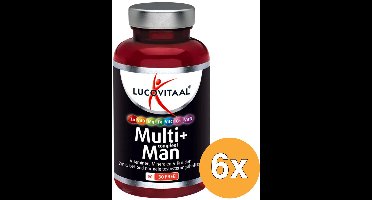 6x Lucovitaal Multivitamine Man (120 tabletten)