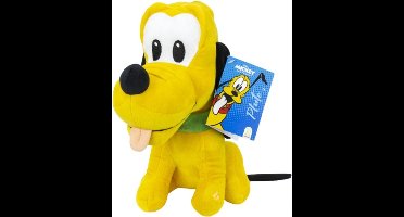 Pluto Zittend Disney Pluche Knuffel met Geluid 30 cm - Speelgoed Knuffels voor Kinderen Jongens Meisjes