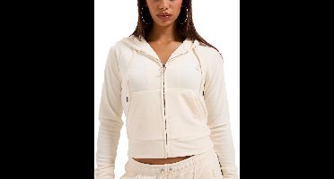 Juicy Couture Madison Col Out Hoodie BEIGE - Maat XS