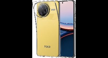 Just in Case hoesje geschikt voor Xiaomi Poco F7 Ultra Hoesje Siliconen - Flexibele Case - Transparant