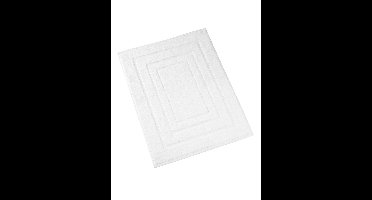 De Witte Lietaer Badmat Pacifique White - 60 x 100 cm - Wit - Katoen