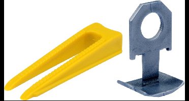 Vorel - Tegel Nivelleringssysteem - 100 Keggen - 300 Clips