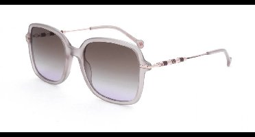Carolina Herrera HER 0101/S NUDE/GREY VIOLET SHADED 55/20/145 Damenbrillen Zonnebrillen