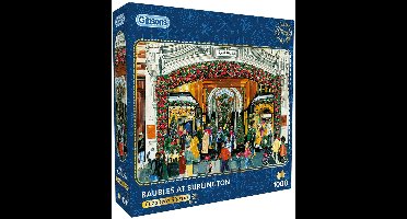 Gibsons - Baubles at Burlington Arcade (door Elizabeth Blustin) - 1000 stukjes 49×68cm (b×h) - Legpuzzel voor volwassenen
