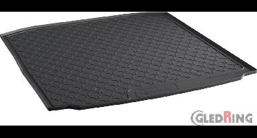 Gledring Rubbasol (Rubber) Kofferbakmat passend voor Skoda Octavia 5E Hatchback 5-deurs 2013- & 2017- (Lage laadvloer)