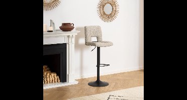 Barkruk Sylvie Beige - Giga Living