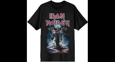 Iron Maiden Eddie Biker Heren T-shirt - zwart - XXL
