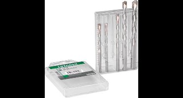 Hitachi Borenset steen/beton multipack 5-delig 780890