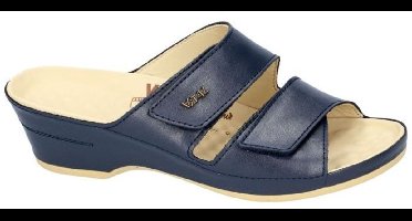 Vital -Dames - blauw donker - slippers & muiltjes - maat 40