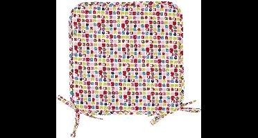Dutch Decor Stoelkussen Tobor 38,5x38,5 cm multi