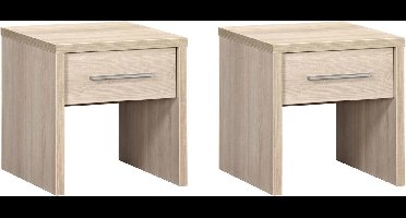 Universeel Frontpaneel staal 155x40 zwart