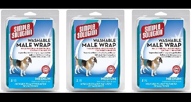 Wasbare Plasband Reu Medium 30-58 CM - SIMPLE SOLUTION - 3 stuks - Multipack