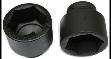 Slagmoerdop 34 mm, 3/4 inch, 6-kant, krachtdop