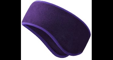 Scoby - Haarband - Oorwarmer - Hippe Hoofdband - Winteraccessoire - Headband - Paars