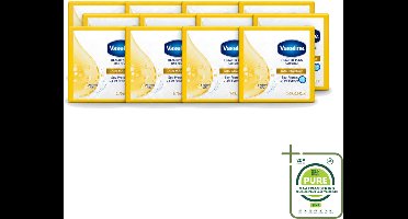 12 x Vaseline - Total Moisture - Zeeptablet - Healthy Plus - 3x75 g - Grootverpakking - Vaatwasstrips - Zeep - Huidverzorging - Hydratatie - Reiniging - Gezond Huid