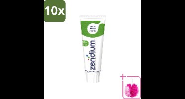 10 x Zendium - Extra Fresh - Tandpasta - Natuurlijke Enzymen - 75 ml - Bulkverpakking - Tandpasta - Douchemop - Enzymen