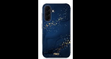 MIO Hoesje Geschikt voor Samsung A57 - Compatibel met MagSafe / Qi2 - Hard Shell Back Cover Case Midnight Sparkle
