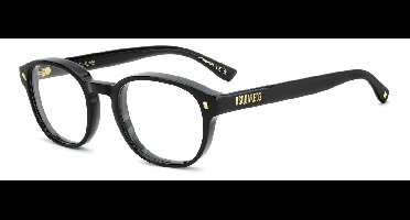 Dsquared2 D2 0223 Black 51/21/129 MAN Brilmonturen