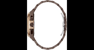 Gc Gc Idolforce Chrono Metal Mechanisch Automatisch Horloge Bruin En Roségoud-Tint Kast Gemaakt Van 100% Roestvrij Staal En Een Armband Van 100% Roestvrij Staal 43 Z95001G2, Z95002G9, Z95003G7, Z95004G1