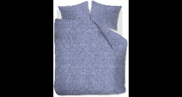 Ambiante Edo dekbedovertrek - Tweepersoons - 200 x 200/220 cm - Indigoblauw