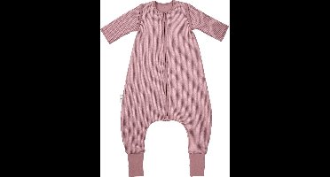 Meyco Baby Studio Collection Classic Slaapoverall Jumper - Afritsbare Mouwen - Purple Pink - 92cm - 2.5 TOG