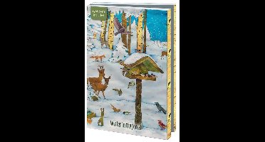 Kerstkaarten 10x - Kaartenmapje met env, groot: Winter in the forest, Christian Kaempf - 2x5 motieven