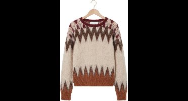 Beaumont Ekat Pullover Truien & vesten Dames - Sweater - Hoodie - Vest- Ecru - Maat S
