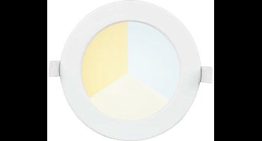 LED inbouw downlight rond | DIMBAAR | 24W | Ø225mm | CCT - 3 lichtkleuren