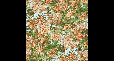 DUTCH WALLCOVERINGS Behang Floral meerkleurig