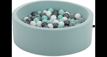 Skye Decor, Ballenbak met ballen, Bubble Pop 200 v1 - Mint, Katoen, Mint, 7 x 7 cm
