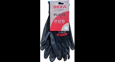 M-Safe Oxxa handschoen PU-Flex 14-086 Zwart maat 9/L - Set à 12 paar