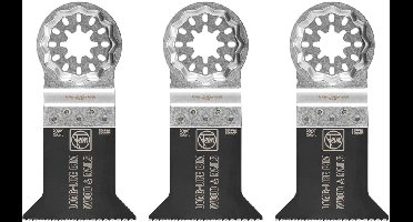 Fein 3x E-Cut Long-Life Zaagblad Starlock 50 mm - 63502221220