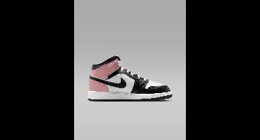 Nike Nike Air Jordan 1 Mid - Sneakers - Heren - Wit - Zwart - Roze