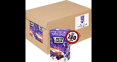 Autodrop - Snoep - Total Loss Smaak Chaos Mix - 6 doosjes - 280 gram