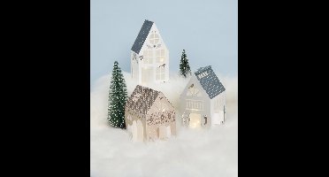 Clairefontaine Knutselset 'Huizen' voor de Kerst